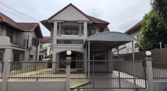ให้เช่าบ้านเดี่ยว 2 ชั้น 60 ตร.ว. หมู่บ้านมณียา รัตนาธิเบศว์ ใกล้รถไฟฟ้าสายสีม่วง