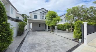 ให้เช่าบ้านเดี่ยว 2 ชั้น 81 ตร.ว. Villaggio 3 ศรีนครินทร์ บางนา ใกล้ Mega Bangna