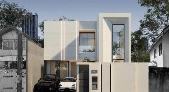 ขายบ้านแฝด 2 ชั้น 53 ตร.ว. ซอยปุณณวิถี 38 Modern Luxury ใกล้ BTS ปุณณวิถี