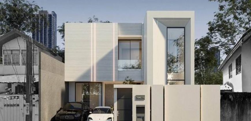 ขายบ้านแฝด 2 ชั้น 53 ตร.ว. ซอยปุณณวิถี 38 Modern Luxury ใกล้ BTS ปุณณวิถี