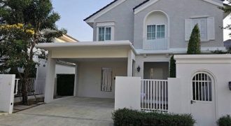 รหัสC7229 FOR RENT ให้เช่าบ้านเดี่ยวพร้อมเข้าอยู่ หมู่บ้านชัยพฤกษ์ บางนา กม.15 Chaiyapruek Bangna Km.15
