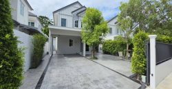 รหัสC7232 ให้เช่าบ้านเดี่ยวหลังใหม่ ยังไม่เคยเข้าอยู่ หมู่บ้านVillaggio 3 ศรีนครินทร์-บางนา ตกแต่งครบพร้อมอยู่