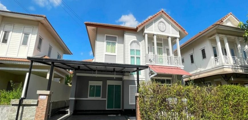 ให้เช่าบ้านเดี่ยว 2 ชั้น 59 ตรว. 4 ห้องนอน หมู่บ้านลลิล เดอะยังเอ็กซ์คลูทีฟ อ่อนนุช-วงแหวน-สุวรรณภูมิ เฟอร์ใหม่พร้อมอยู่