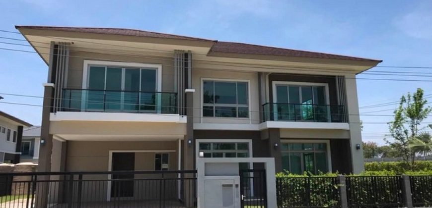 ให้เช่าบ้านเดี่ยวหรู 2 ชั้น 95 ตรว 4 ห้องนอน The Palm กรุงเทพกรีฑา-วงแหวน ถนนเลียบกาญจนาภิเษก สังคมคุณภาพ ใกล้ Brighton College