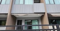 BH4282 ให้เช่า บ้านกลางเมือง พระราม 9 – กรุงเทพกรีฑา ทาวน์โฮม 3 ชั้น บ้านใหม่ พร้อมเฟอร์นิเจอร์ ใกล้ Brighton College และ Wellington College