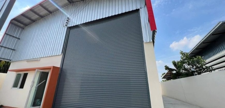 BH4315 ขายและให้เช่าโกดังใหม่ กระทุ่มแบน ซอยทองหลาง 1 ใกล้บางบอน 5 เพียง 4 กม. รถบรรทุกเข้าออกสะดวก พร้อมใช้งาน