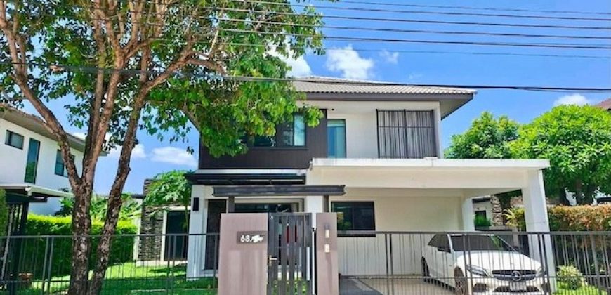 BH4285 ให้เช่าบ้านเดี่ยว **Mantana Bangna Km.7** ติด Mega Bangna บ้านสวยรีโนเวทใหม่ พร้อมเข้าอยู่