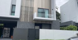 BH4306 บ้านหรู 3 ชั้น ให้เช่าและขาย หมู่บ้านนันทวัน พระราม 9 ศรีนครินทร์ กรุงเทพกรีฑา ติด Wellington International School