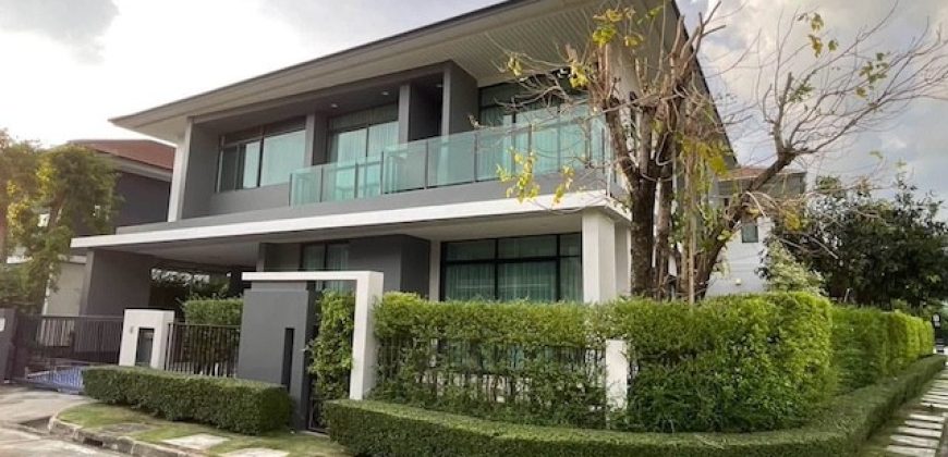 BH4297 ให้เช่าบ้านเดี่ยวหรู หมู่บ้านเศรษฐสิริ กรุงเทพกรีฑา ใกล้โรงเรียนนานาชาติ
