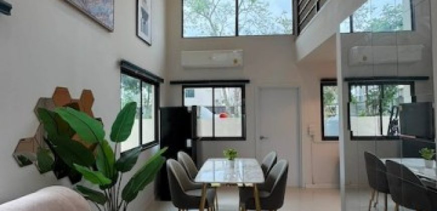 BH4289 ให้เช่าบ้าน Altitude Kraf Bangna บ้าน 3 ชั้น ใกล้ Mega Bangna และ BTS บางนา