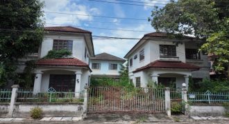 ขาย ที่ดินพร้อมบ้าน 2 หลัง 100 ตรว. บ้าน เค.ซี. การ์เด้นโฮม 12 ซอยนิมิตรใหม่ 40 แขวงสามวาตะวันออก เขตมีนบุรี จังหวัดกรุงเทพมหานคร