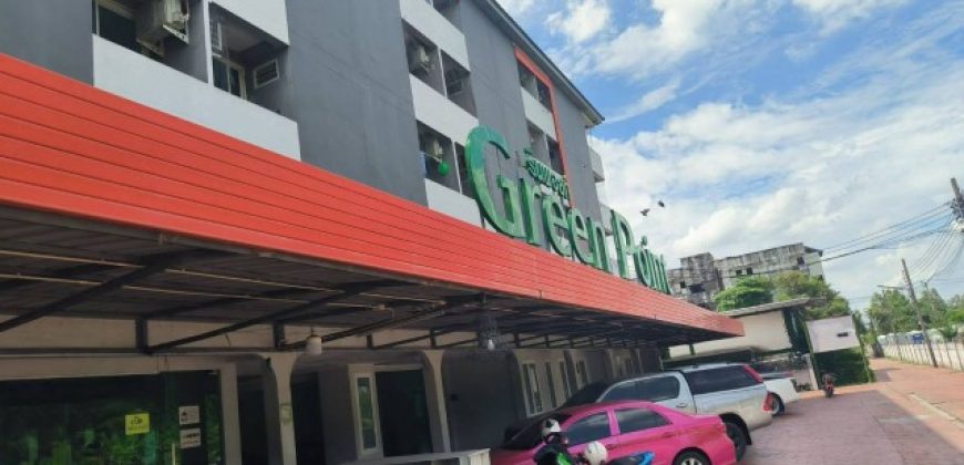 ขาย คอนโด กรีนพ้อยท์ ห้องมุม เนื้อที่ 41.18 ตร.ม.ซอยเชื่อมสัมพันธ์ 4 ถนนเชื่อมสัมพันธ์ แขวงกระทุ่มราย เขตหนองจอก กรุงเทพมหนคร
