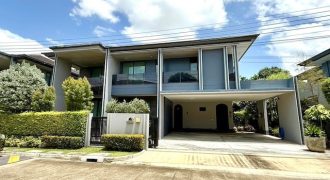 BH4398 ให้เช่าบ้านเดี่ยว เศรษฐสิริ กรุงเทพกรีฑา 2 Modern Luxury Fully Furnished บ้านหันทิศเหนือ ใกล้โรงเรียนนานาชาติ