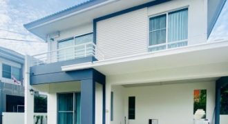 BH4397 ให้เช่าบ้านเดี่ยว 2 ชั้น สีวลีบางนา บ้านรีโนเวทใหม่ ติดถนนใหญ่บางนา
